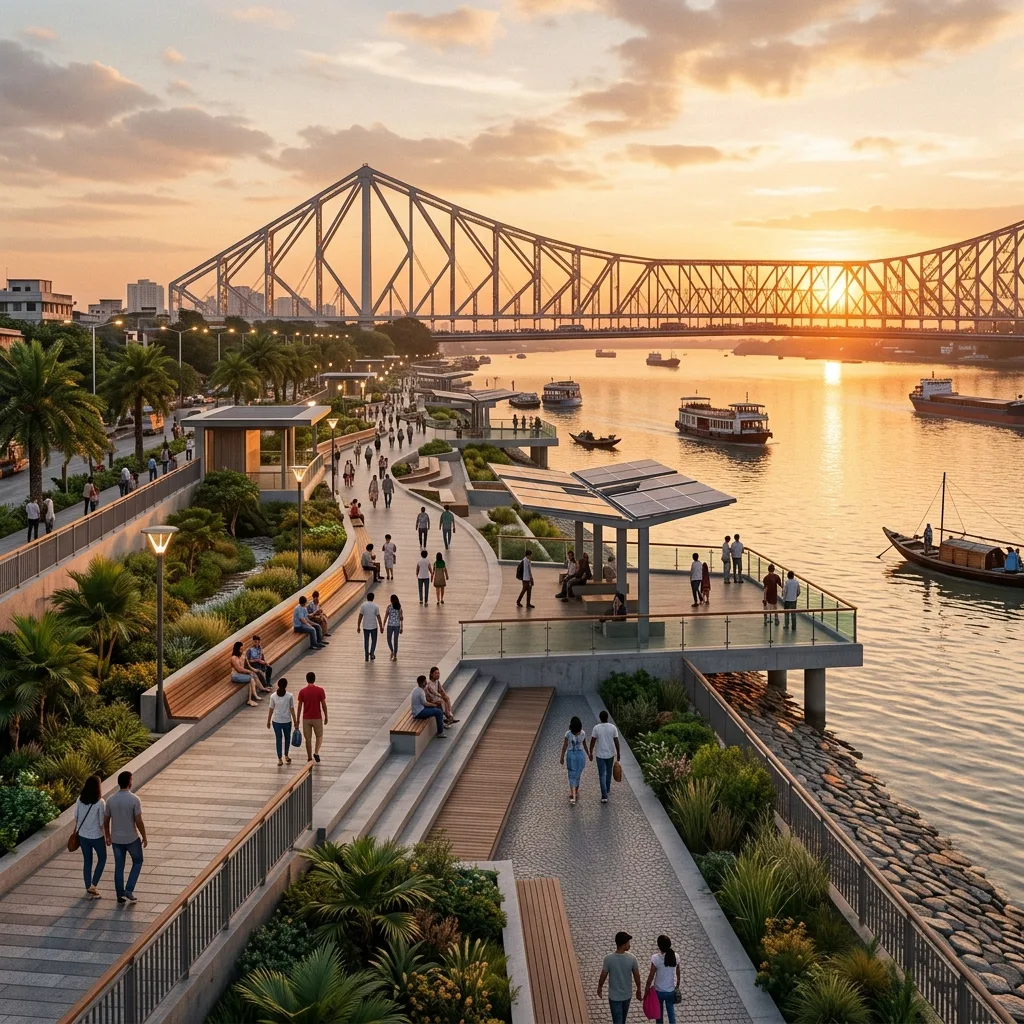 Riverfront Promenade - View 1